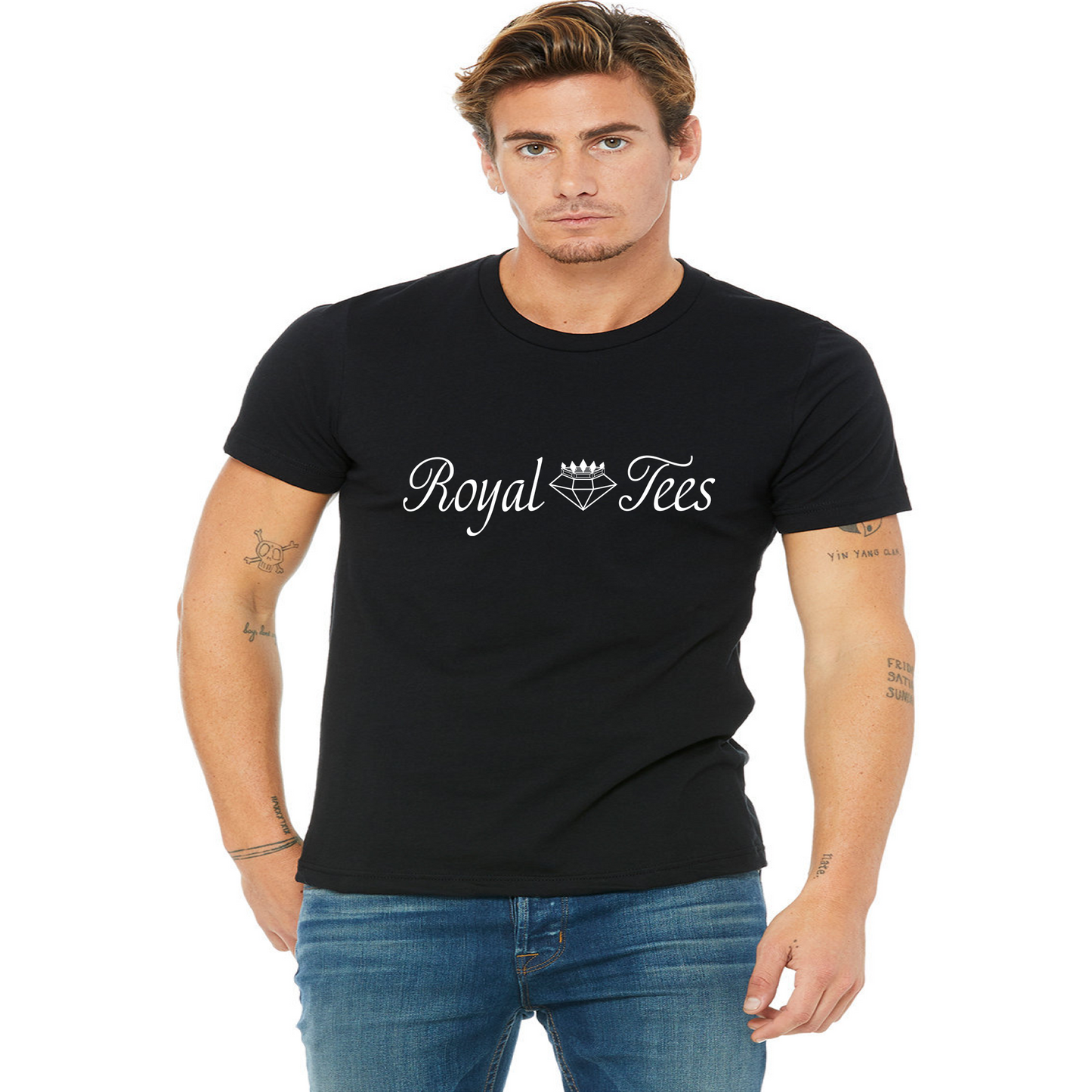 Royal Tees Black Jersey Tee